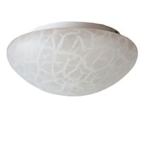 Vintage Plafonierre Mat Glas <<<brand>>>, Jaren '70/'80