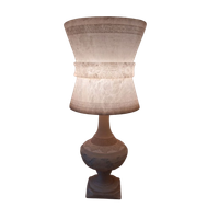 Albasten Lamp - Spanje Jaren '70 (72 Cm), Tweedelig
