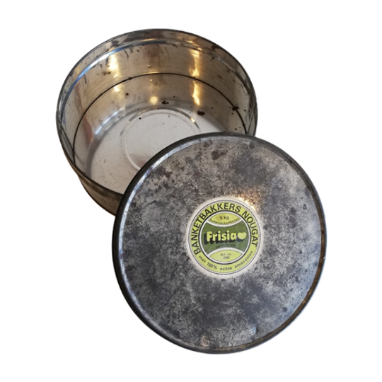 Vintage Blik Voor 5 Kg Nougat 1