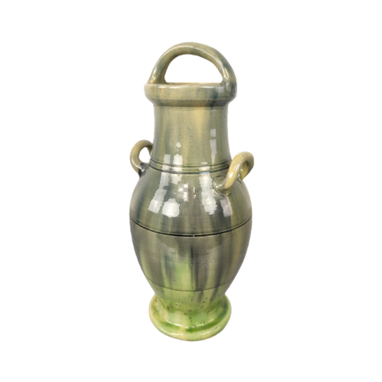 Vaas In Vlaams Aardewerk 37cm 1