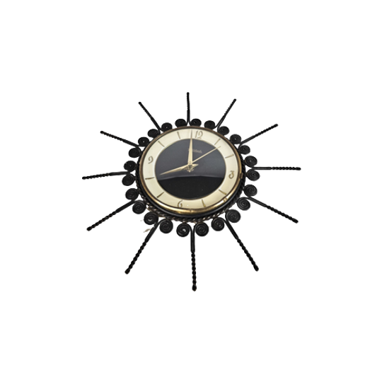 Mcm Hilbink - West-germany - Wandklok - Elektrisch - Zonneklok - 1960's 1