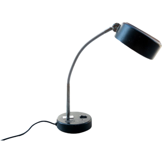 Industrieel Vintage Bureaulampje Jaren 50 1