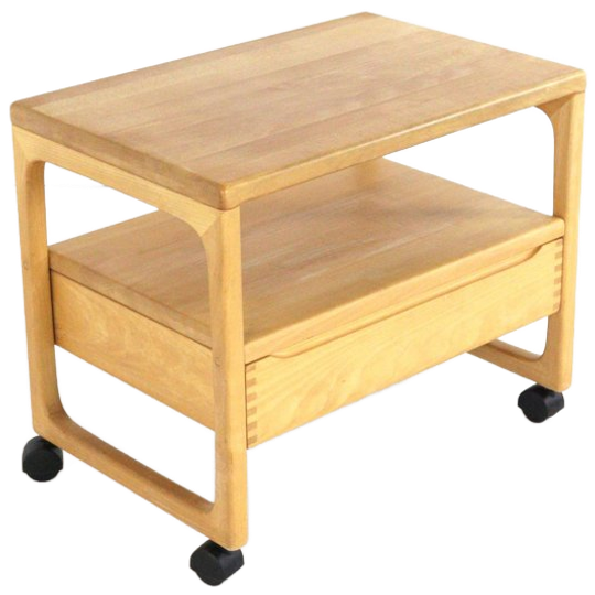 Brink Mobler Gelsted Trolley Bijzettafel Vintage Oak Eiken 1