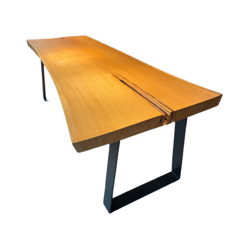 Handgemaakte Eettafel Massieve Eik