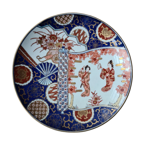 "Gold Imari Hand Painted" Decoratief Bord - Japan