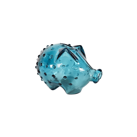 Holmegaard - Jacob E Bang - Glass - Piggy Bank - Money Box - 1950's 1