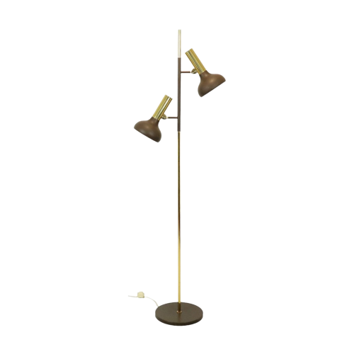Vintage Design Vloerlamp Boulanger Staande Lamp Messing