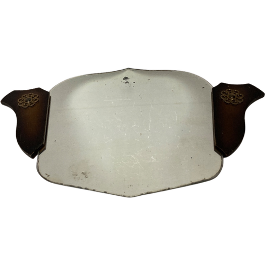 Vintage Spiegeltje, Los In Frame, Met Decoraties Reliving 1