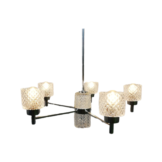 Vintage Hanglamp 5 Armen 1