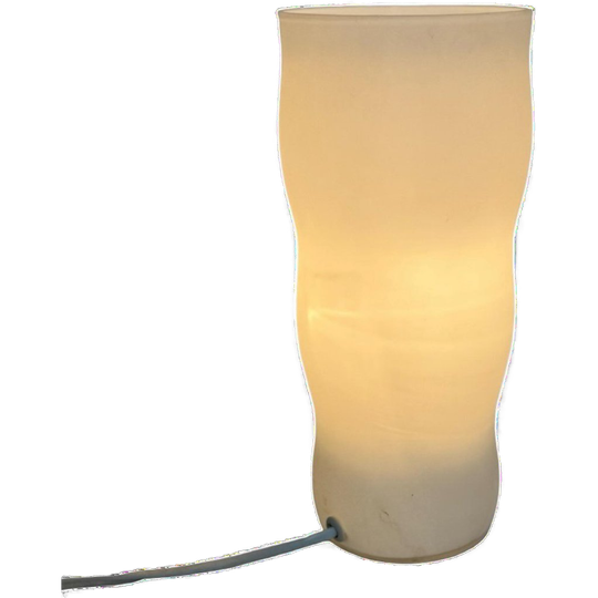 Vintage - Chalice Shaped - Table Lamp - Frosted Glass (-available As Set Of 2) 1