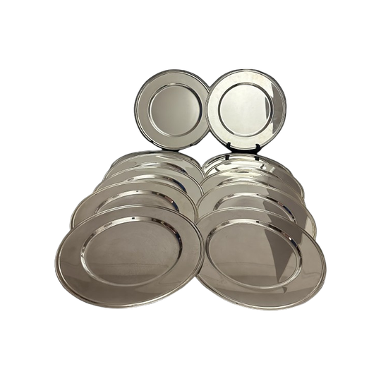 12 Silver Plated Underplate 1