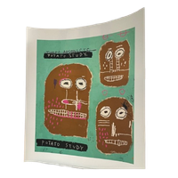 Jean Michel Basquiat (1960-1988), Three Arstonists, 1983,