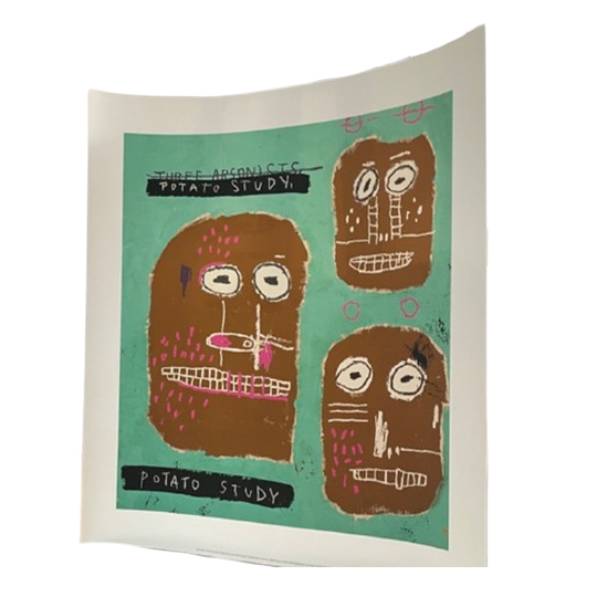 Jean Michel Basquiat (1960-1988), Three Arstonists, 1983, 1