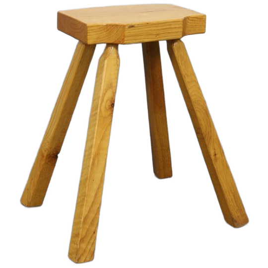 Vintage Krukje Hout, 1970s 1