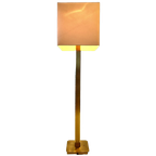 Column Lamp Made Of Brass, In Style Of Springer, Kovacs, Rizzo thumbnail 1