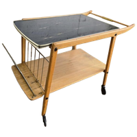 Vintage Rockabilly Barcart./ Sidetable / Theewagen