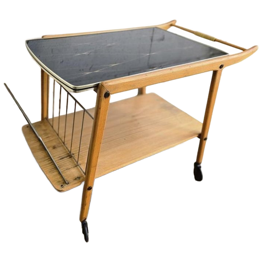 Vintage Rockabilly Barcart./ Sidetable / Theewagen 1