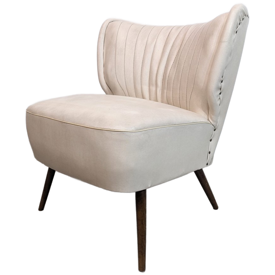 White Cocktail Chair 1960 1