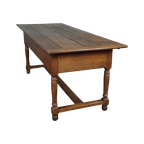 Antieke Side Table/ Dressoir Met Opbergruimte Onder Het Blad thumbnail 1