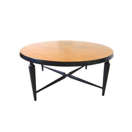 Vintage Tafel Salontafel Rond 60S Webe Louis Van Teeffelen