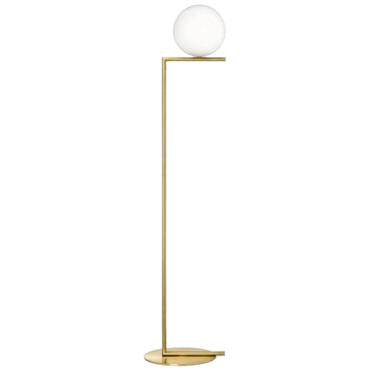 Flos | Ic Lights F1 Vloerlamp Messing 1