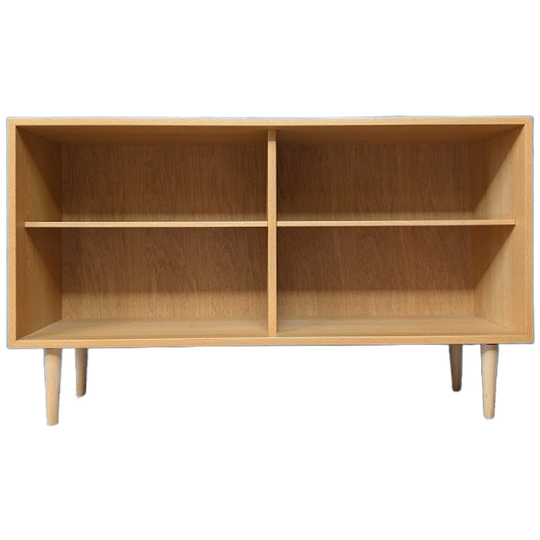 Midcentury Eiken Lage Boekenkast, Borge Mogensen 1