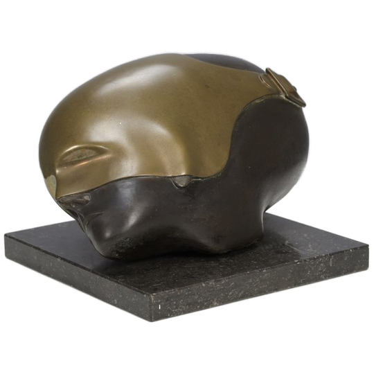 Sculpture Masked Face By Jos Van Vreeswijk 1