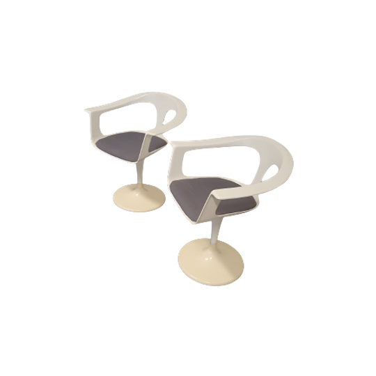 2 X Lusch Chair By Joe Colombo. 1