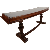 Eikenhouten Museumvitrinekast Uit De Jaren 40-50 – Horizontaal Gebogen Model