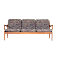 Vintage 3-zits Deense Design Bank Van L. Olsen & Son, 1960s