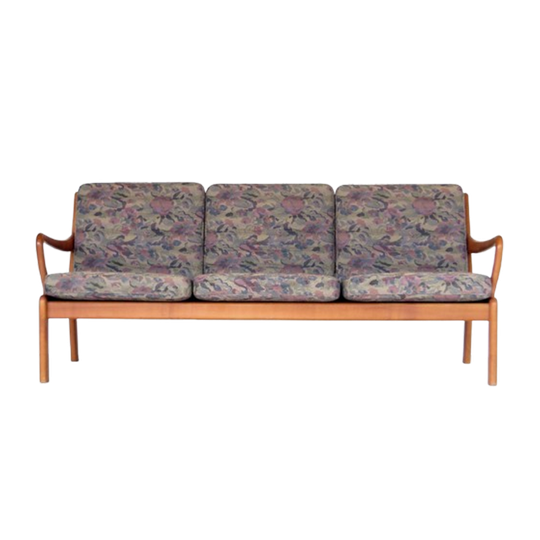 Vintage 3-zits Deense Design Bank Van L. Olsen & Son, 1960s 1