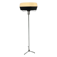 Niek Hiemstra For Evolux - Floor Lamp With Reversable Shade - 1960’S, Dutch Design - Rare Model!
