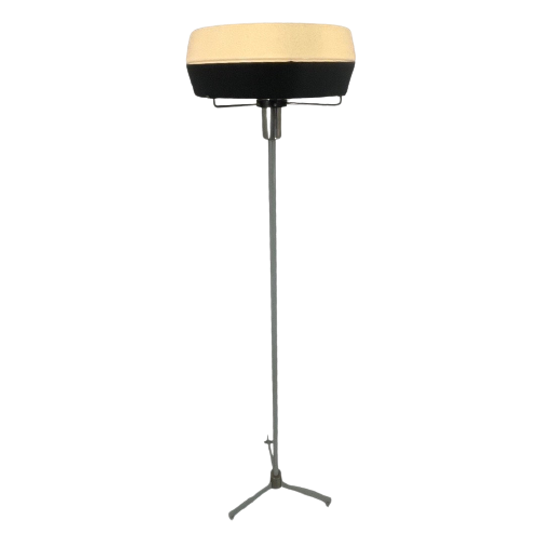 Niek Hiemstra For Evolux - Floor Lamp With Reversable Shade - 1960’s, Dutch Design - Rare Model! 1