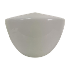 Vintage Lampenkap Van Wit Opaalglas, Witte Opaline Lamp thumbnail 1