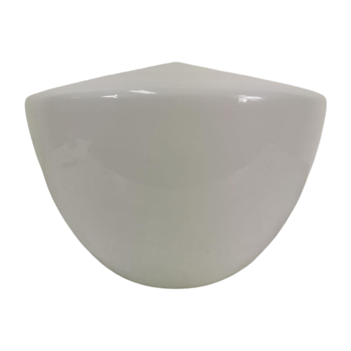 Vintage Lampenkap Van Wit Opaalglas, Witte Opaline Lamp