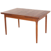 Rechthoekige Verlengbare Eettafel Tafel 'kahla' Vintage