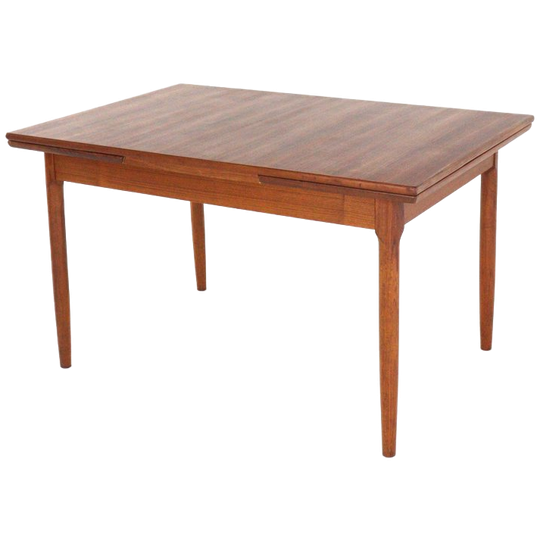 Rechthoekige Verlengbare Eettafel Tafel 'kahla' Vintage 1