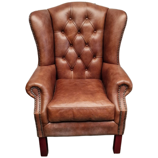 Chesterfield Gloucester Fauteuil – Sc-tan Leer 1