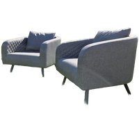 Il Tempo Giulia Loungeset: 4 Royale Fauteuils