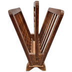 Artdeco Amsterdamse School Stijl Antieke Krantenbak Rek thumbnail 1