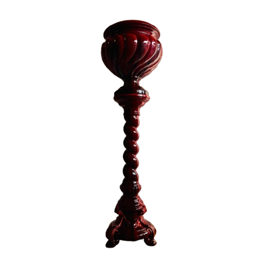 Franse Piedestal Zuil Met Bloempot 1930’s Antiek Vintage 1