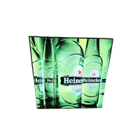 Gigant Van Een Heineken Bier Reclame Lichtbak🍺