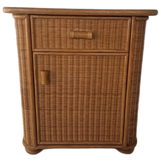 Vintage Boho Rotan Kastje 1