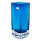 Gral-Glas Blokvaas Blauw thumbnail 1