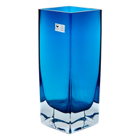 Gral-Glas Blokvaas Blauw