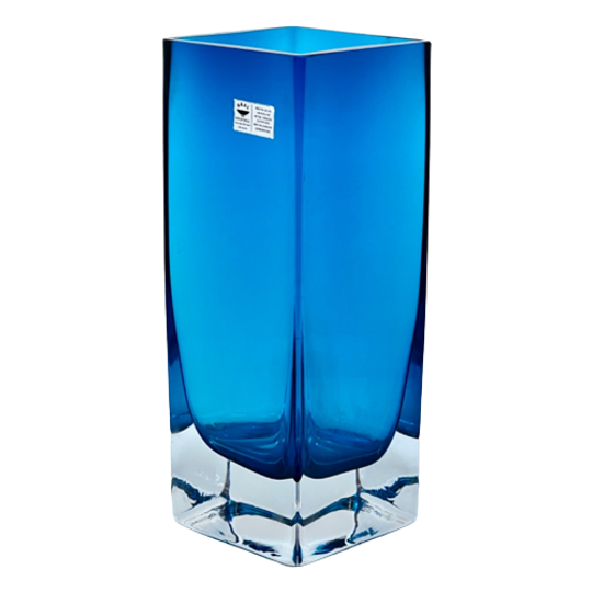 Gral-glas Blokvaas Blauw 1