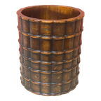 Decoratieve Massief Houten Papiermand In Boekvorm thumbnail 1