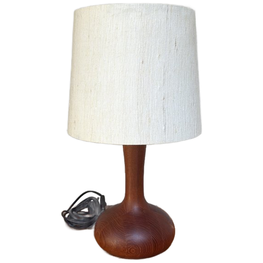 Teak Houten Taffellamp Van Domus 1