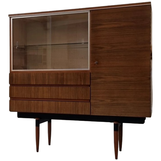 Mid Century Vitrinekast 1