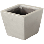 Vierkante Aluminium Bloempot Officenow, 24 X 24 X 20 Cm. thumbnail 1